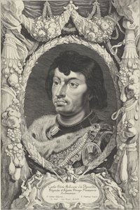 Portret van Karel de Stoute, hertog van Bourgondië door Jonas Suyderhoef
