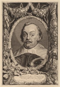 Franciscus de Moncada door Jonas Suyderhoff after Sir Anthony van Dyck
