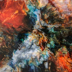 Levendige kosmische werveling door Jonas Weikel