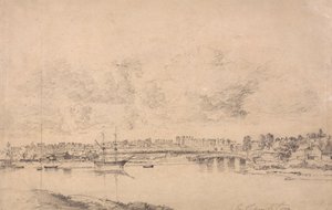 Southampton en Northam vanaf de Rivier Itchen