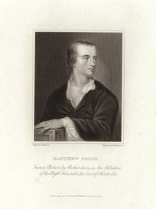 Matthew Prior door Jonathan Richardson