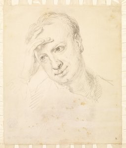 Portret van Jonathan Richardson de Jongere, 1732
