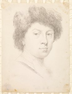 Zelfportret op dertigjarige leeftijd, 1735 door Jonathan Richardson