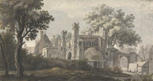 De Grote Poort van het Klooster van St. Augustine, Canterbury