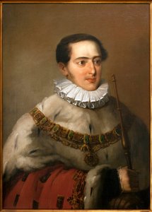 Portret van Don Miguel I (Michael I van Portugal) door João Baptista Ribeiro