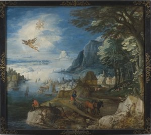 Landschap met de val van Icarus