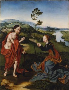 Noli me tangere door Joos van Cleve