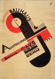 Staatliches Bauhaus tentoonstelling Weimar 1923