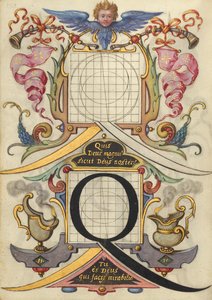 Handleiding voor het construeren van de letter Q