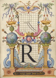 Handleiding voor het construeren van de letter R