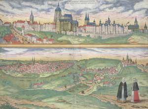 Kaart van Praag, uit 