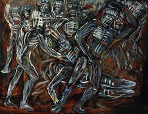 De Witte Goden door José Clemente Orozco