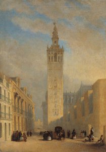 De Giralda gezien vanaf Calle Placentines
