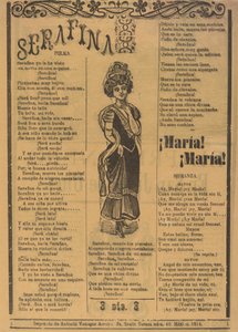 Serafina door José Guadalupe Posada