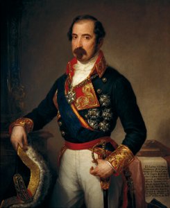 Portret van Manuel Gutierrez de la Concha i Irigoyen, Markies del Duero door José Gutiérrez de la Vega