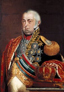 Portret van Joao VI van Portugal