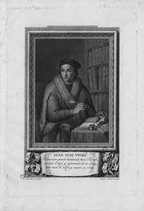 Portret van Juan Luis Vives 1492-1540, 1791 door Jose Lopez Enguidanos
