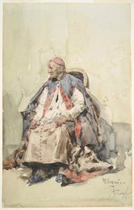 Portret van een kardinaal door José Villegas Cordero