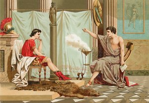 Opvoeding van Alexander de Grote door Aristoteles