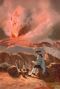 Lazzaro Spallanzani observeert een uitbarsting van de Etna