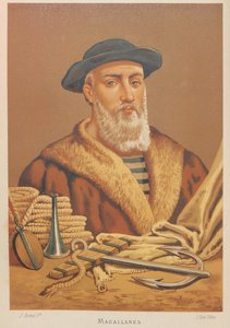 Portret van Ferdinand Magellaan 1470-1521
