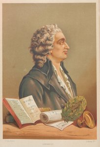Portret van Marie Jean Antoine Nicolas Caritat, Markies de Condorcet