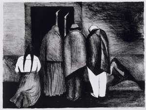 Requiem door José Clemente Orozco