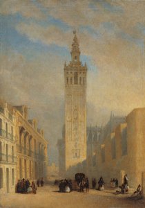 De Giralda gezien vanaf Calle Placentines