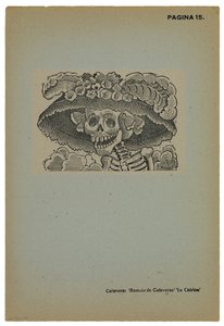 Calavera de la Catrina, c.1910, gedrukt 1943