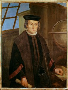 Portret van Christoffel Columbus