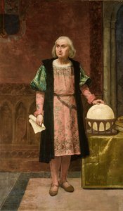 Portret van Christoffel Columbus