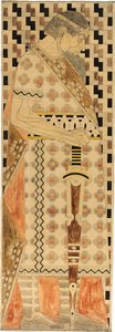 Friesontwerp voor de Wereldtentoonstelling van St. Louis 1904, 1904 door Josef Engelhart
