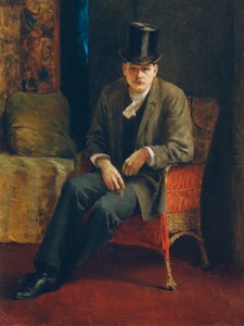 Zelfportret met Hoed door Josef Engelhart