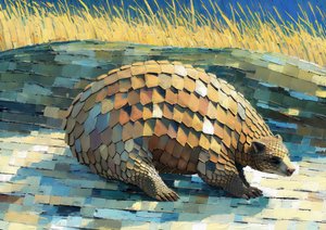 Dieren: pangolin 3
