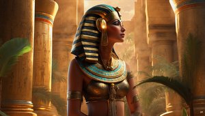 Droomkern_oud Egyptisch-Wereld_05 door Josef Johann Michel