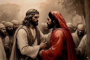 Jezus verraden door Judas