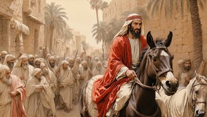 Jezus trekt Jeruzalem binnen