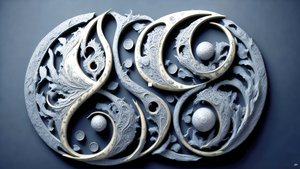 Yin en Yang concept _03 door Josef Johann Michel