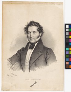 Josef Berres door Josef Kriehuber