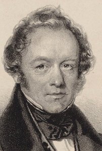 Portret van de componist Peter Joseph von Lindpaintner 1791-1856, ca. 1830