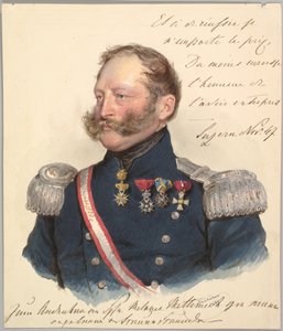 Prins Friedrich van Schwarzenberg door Josef Kriehuber
