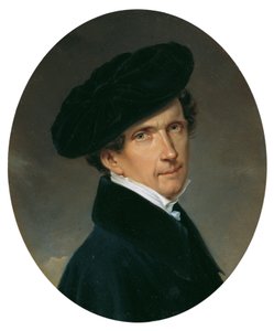 Zelfportret door Josef Lambert Denk