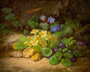 Klein Bloemenstuk (Alpenbloemen)