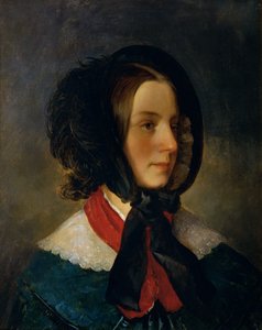 De vrouw van de kunstenaar