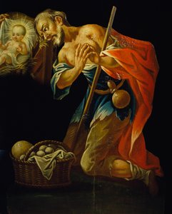 Sint Jozef en het kind Jezus