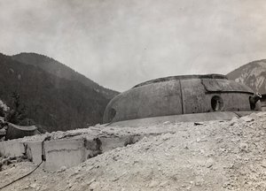 Album "Meine weltkriegs - Erinnerungen South-West Front (Karinthië, Italië, Zuid-Tirol) 31/03/1915-12/11/1918 - Josef Zohles Wien": Fort Hensel door Josef Zohles