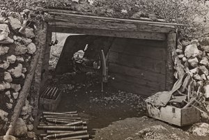 Album "Meine weltkriegs - Erinnerungen Zuidwestfront (Karinthië, Italië, Zuid-Tirol) 31/03/1915-12/11/1918 - Josef Zohles Wien": militair depot door Josef Zohles