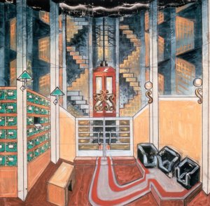 Janacek, De zaak Makropulos / Decorontwerp