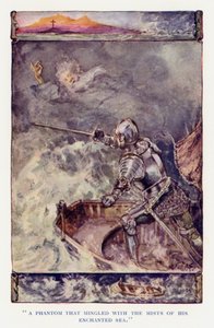 Illustratie voor Sir Knight of the Splendid Way