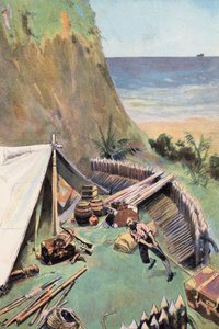 Robinson Crusoe: Ik verzamel mijn voorraden